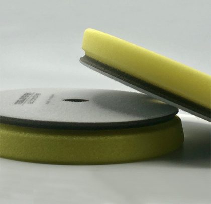 Boinas de Polimento de Média Remoção – Corte Médio – Amarela/Cinza 23 mm