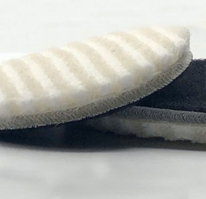 Boina de Polimento de Lã Natural e Microfibra – Híbrida – com Alto Poder de Corte