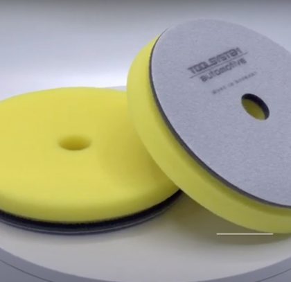 Boinas de Polimento de Média Remoção – Corte Médio – Amarela/Cinza 23 mm