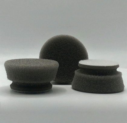 Kit com 3 Boinas de Polimento de Alta Remoção – Corte – Cinza/Cinza 23 mm Ø45 mm